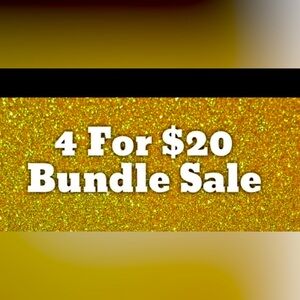 Pick 4 items for $20 SALE